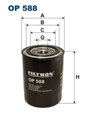 FILTRON OP 588 Oil Filter