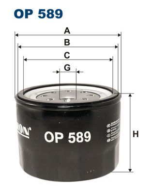 FILTRON OP 589 Oil Filter