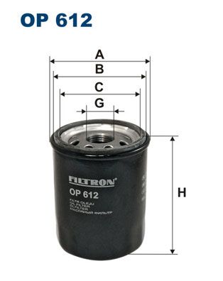 FILTRON OP 612 Oil Filter