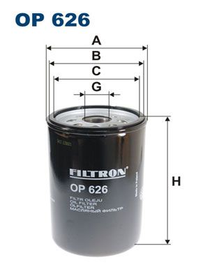 Oil Filter FILTRON OP 626