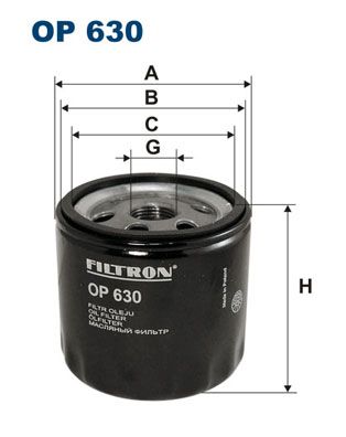Oil Filter FILTRON OP 630