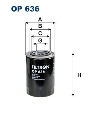 Oil Filter FILTRON OP 636