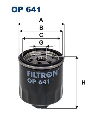 Oil Filter FILTRON OP 641