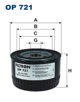 FILTRON OP 721 Hydraulic Filter, automatic transmission