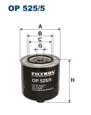 FILTRON OP 525/5 Oil Filter