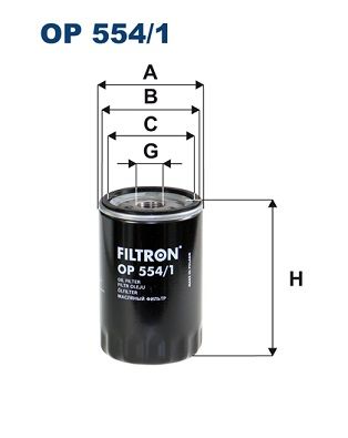 Oil Filter FILTRON OP 554/1