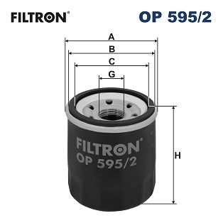 FILTRON OP 595/2 Oil Filter