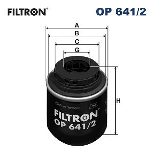 Oil Filter FILTRON OP 641/2