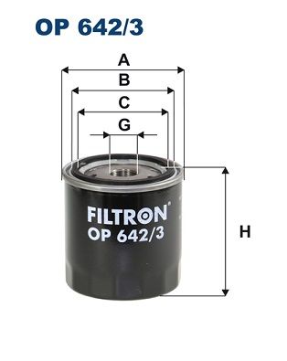 Oil Filter FILTRON OP 642/3
