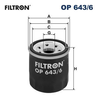 Oil Filter FILTRON OP 643/6