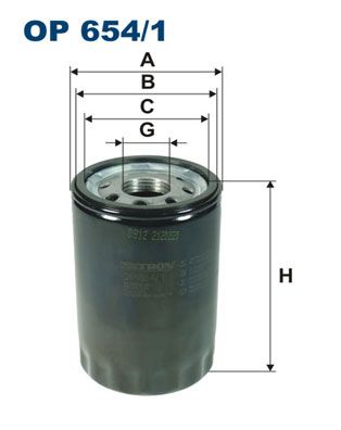 Oil Filter FILTRON OP 654/1