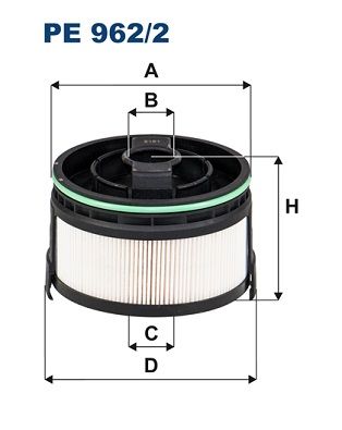 Fuel Filter FILTRON PE 962/2