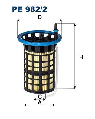 FILTRON PE 982/2 Fuel Filter