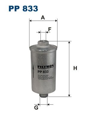 Fuel Filter FILTRON PP 833