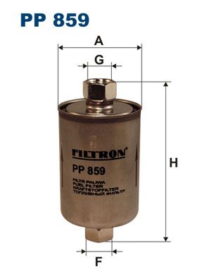 Fuel Filter FILTRON PP 859