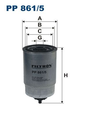 FILTRON PP 861/5 Fuel Filter