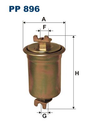 Fuel Filter FILTRON PP 896