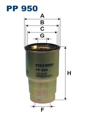 Fuel Filter FILTRON PP 950