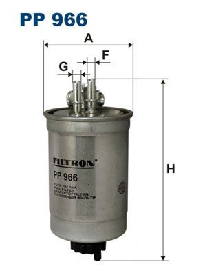 Fuel Filter FILTRON PP 966