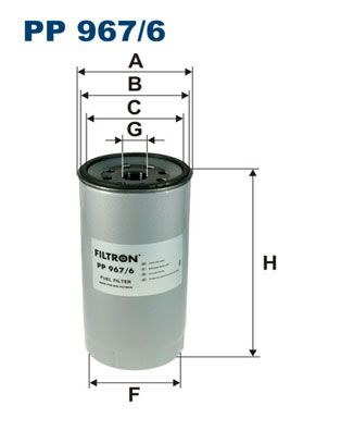 Fuel Filter FILTRON PP 967/6