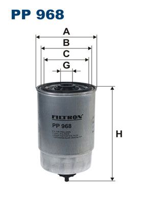 Fuel Filter FILTRON PP 968