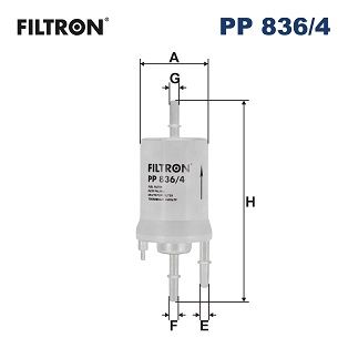 FILTRON PP 836/4 Fuel Filter