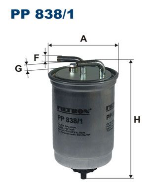 Fuel Filter FILTRON PP 838/1