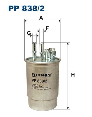 FILTRON PP 838/2 Fuel Filter