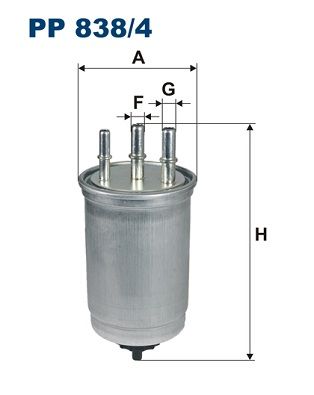 FILTRON PP 838/4 Fuel Filter