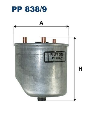 Fuel Filter FILTRON PP 838/9