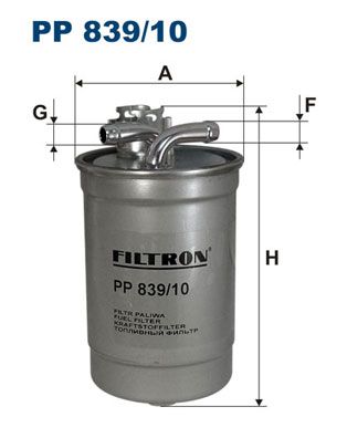 Fuel Filter FILTRON PP 839/10