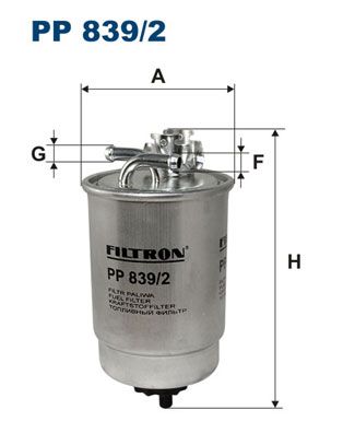 FILTRON PP 839/2 Fuel Filter