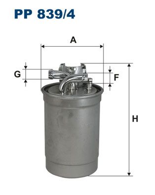 Fuel Filter FILTRON PP 839/4