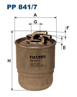 Fuel Filter FILTRON PP 841/7