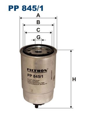 Fuel Filter FILTRON PP 845/1