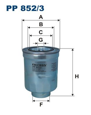 Fuel Filter FILTRON PP 852/3