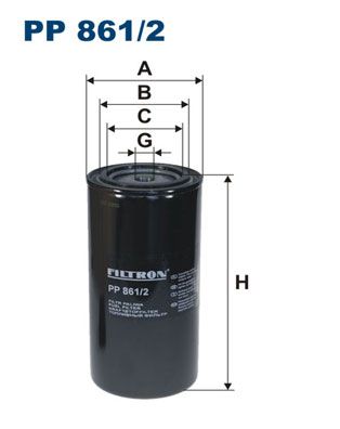 FILTRON PP 861/2 Fuel Filter