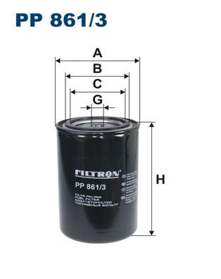 FILTRON PP 861/3 Fuel Filter