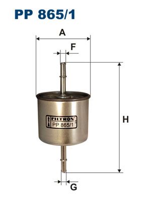 Fuel Filter FILTRON PP 865/1