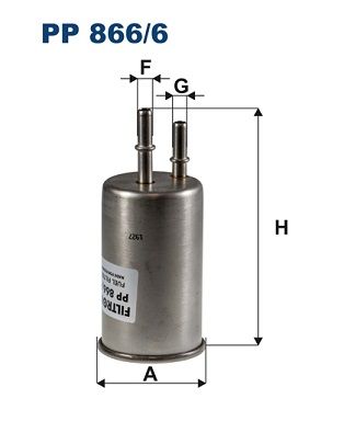 Fuel Filter FILTRON PP 866/6