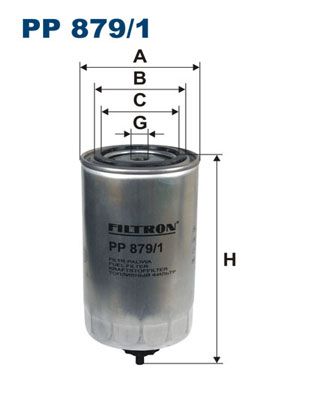 Fuel Filter FILTRON PP 879/1