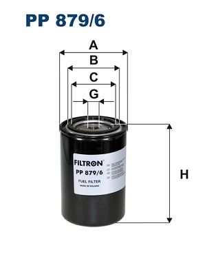 Fuel Filter FILTRON PP 879/6