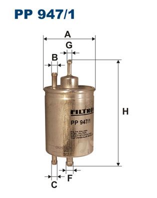 FILTRON PP 947/1 Fuel Filter