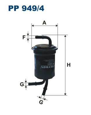 Fuel Filter FILTRON PP 949/4