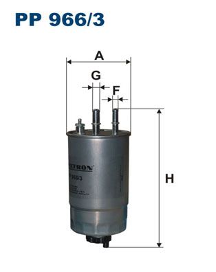 Fuel Filter FILTRON PP 966/3