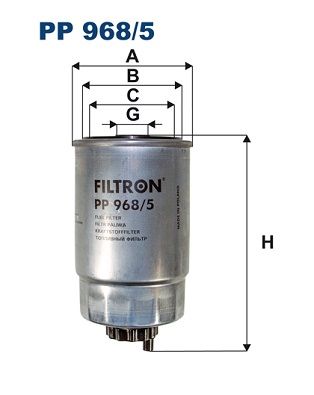 FILTRON PP 968/5 Fuel Filter