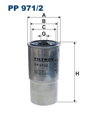 Fuel Filter FILTRON PP 971/2
