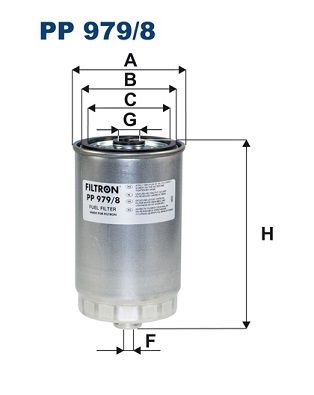 FILTRON PP 979/8 Fuel Filter