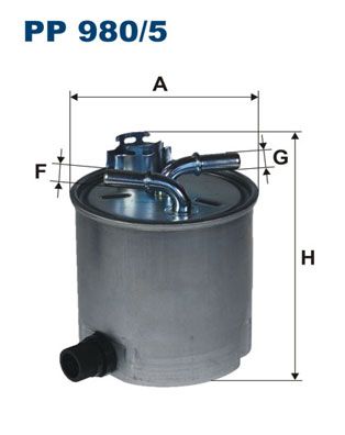 Fuel Filter FILTRON PP 980/5