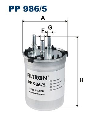 Fuel Filter FILTRON PP 986/5
